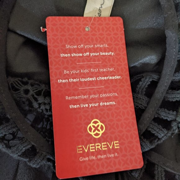 NWT Allison Joy Evereve Alisha Shift Dress Lined Crochet Neck Sleeveless S - Picture 9 of 11